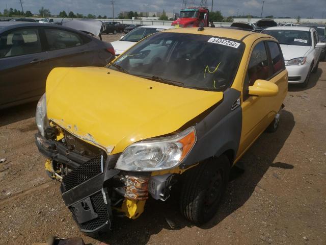 Photo 2 from auction – 2010 CHEVROLET AVEO LS with VIN KL1TD6DE1AB136662