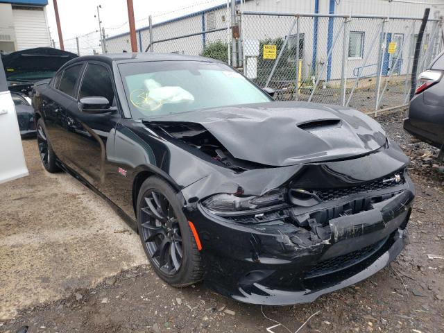 DODGE CHARGER SC 2019 with VIN 2C3CDXGJ7KH633798 - Photo from auction
