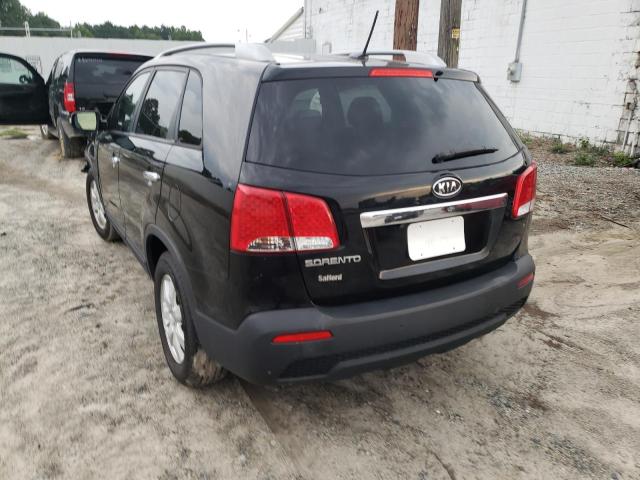Photo 3 from auction – 2013 KIA SORENTO LX with VIN 5XYKT3A63DG404740