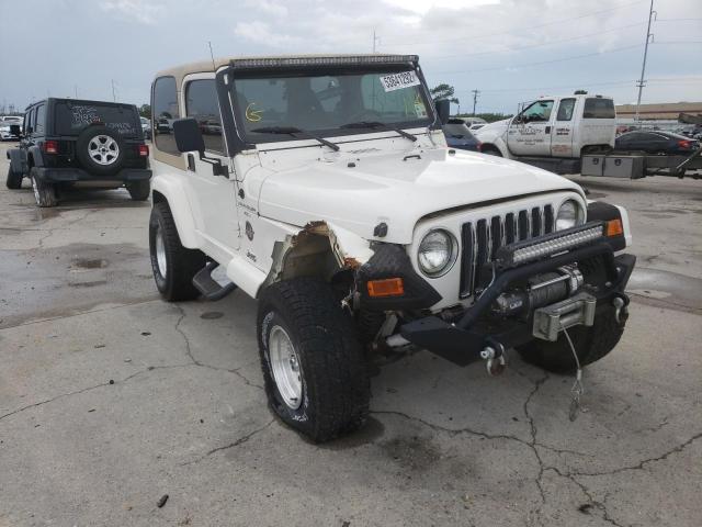 JEEP WRANGLER / 2000 with VIN 1J4FA59S3YP728644 - Photo from auction