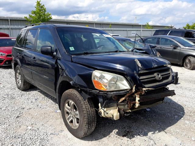 HONDA PILOT EXL 2003 with VIN 2HKYF18563H582989 - Photo from auction