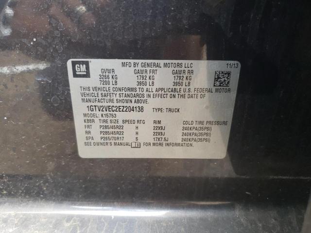 Photo 10 from auction – 2014 GMC SIERRA K15 with VIN 1GTV2VEC2EZ204138
