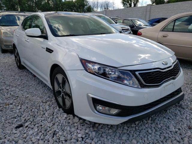 KIA OPTIMA HYB 2013 with VIN KNAGM4AD4D5048053 - Photo from auction