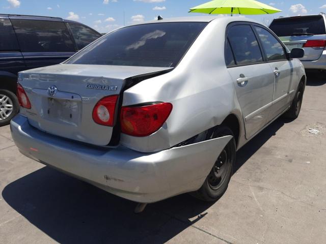 Photo 4 from auction – 2004 TOYOTA COROLLA CE with VIN 2T1BR38E34C242857