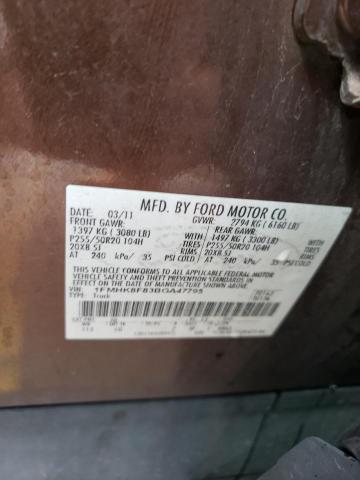 Photo 10 from auction – 2011 FORD EXPLORER L with VIN 1FMHK8F83BGA47795
