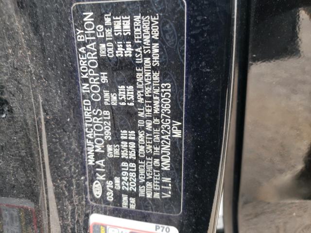 Photo 10 from auction – 2016 KIA SOUL with VIN KNDJN2A23G7360513