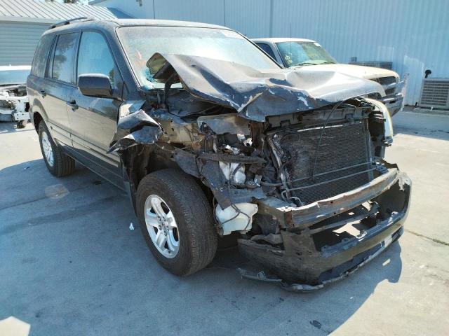 HONDA PILOT LX 2008 with VIN 5FNYF28138B500211 - Photo from auction