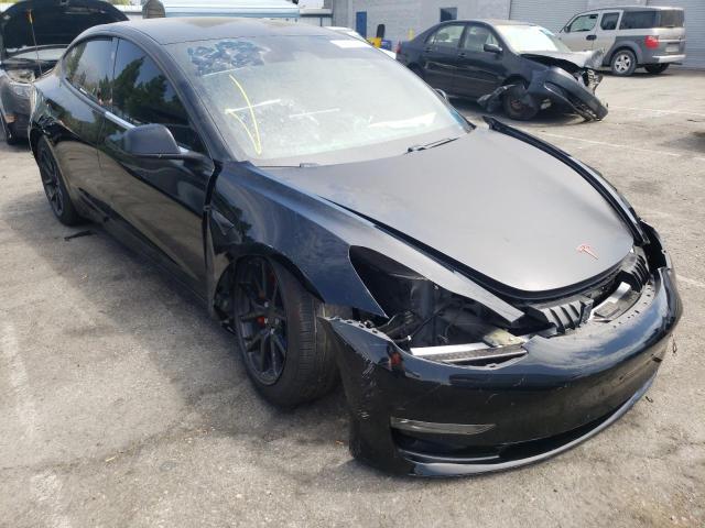 TESLA MODEL 3 2020 with VIN 5YJ3E1EA9LF805622 - Photo from auction