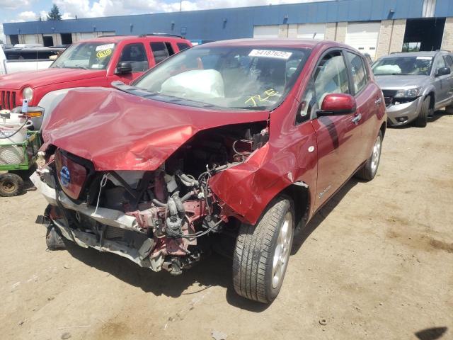 Photo 2 from auction – 2012 NISSAN LEAF SV with VIN JN1AZ0CP9CT015461