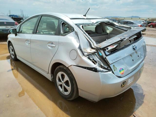 Foto 3 de la subasta – 2012 TOYOTA PRIUS con VIN JTDKN3DU3C5478283