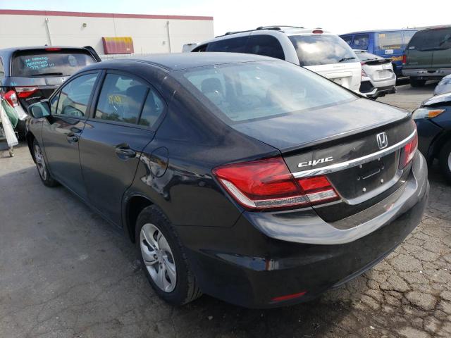 Photo 3 from auction – 2015 HONDA CIVIC LX with VIN 19XFB2F59FE235595