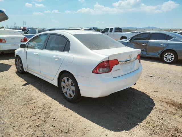 Photo 3 from auction – 2009 HONDA CIVIC LX with VIN 1HGFA16599L018784