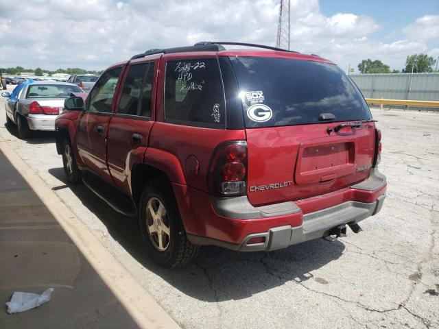 Photo 3 from auction – 2003 CHEVROLET TRAILBLAZE with VIN 1GNDS13S332195199