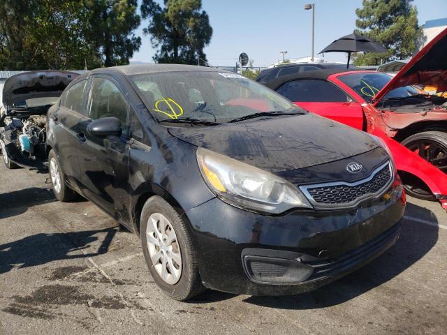 KIA RIO EX 2014 with VIN KNADN4A31E6391714 - Photo from auction