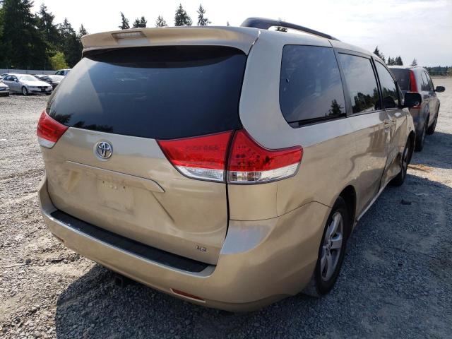 Photo 4 from auction – 2011 TOYOTA SIENNA LE with VIN 5TDKK3DC3BS132727