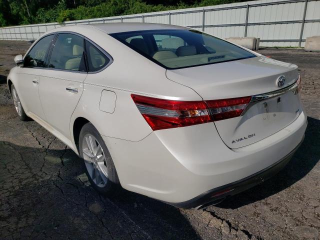 Photo 3 from auction – 2013 TOYOTA AVALON BAS with VIN 4T1BK1EB9DU071002
