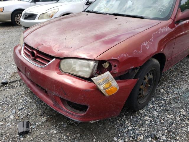Photo 9 from auction – 2001 TOYOTA COROLLA CE with VIN 2T1BR12E81C461421