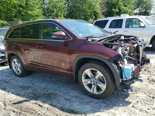 TOYOTA HIGHLANDER 2016 с VIN 5TDDKRFH6GS242313 - Фото с аукциона