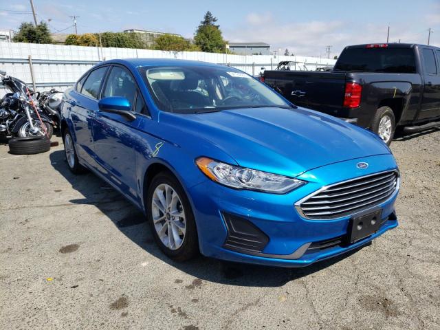 FORD FUSION SE 2020 with VIN 3FA6P0LU3LR221008 - Photo from auction