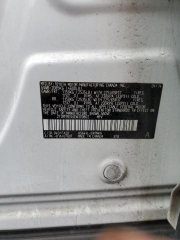 Photo 10 from auction – 2014 TOYOTA RAV4 XLE with VIN 2T3RFREV4EW170802