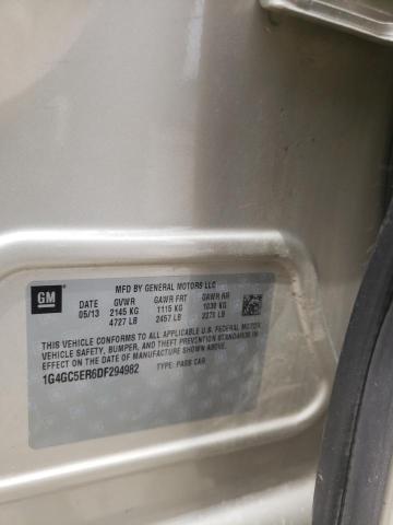 Photo 10 from auction – 2013 BUICK LACROSSE with VIN 1G4GC5ER6DF294982