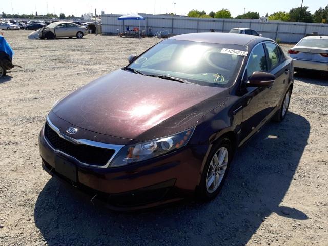 Photo 2 from auction – 2011 KIA OPTIMA LX with VIN KNAGM4A76B5157735