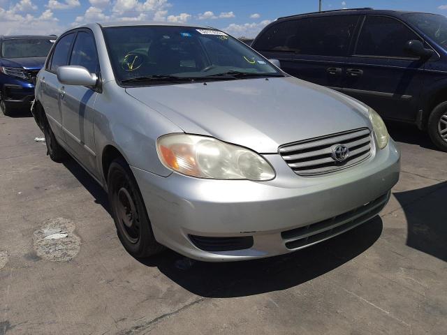 TOYOTA COROLLA CE 2004 with VIN 2T1BR38E34C242857 - Photo from auction