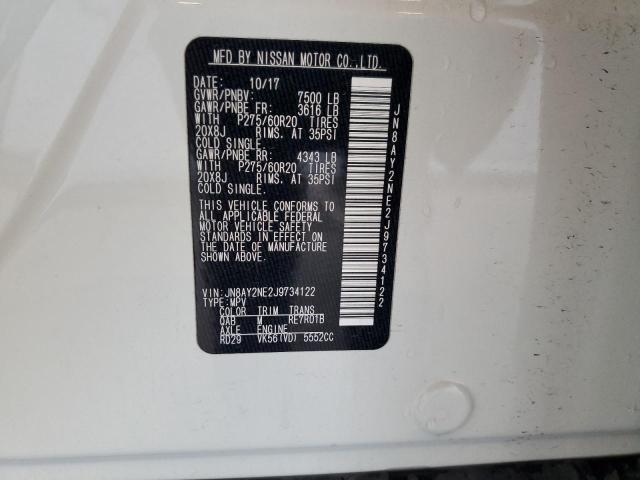 Photo 10 from auction – 2018 NISSAN ARMADA PLA with VIN JN8AY2NE2J9734122