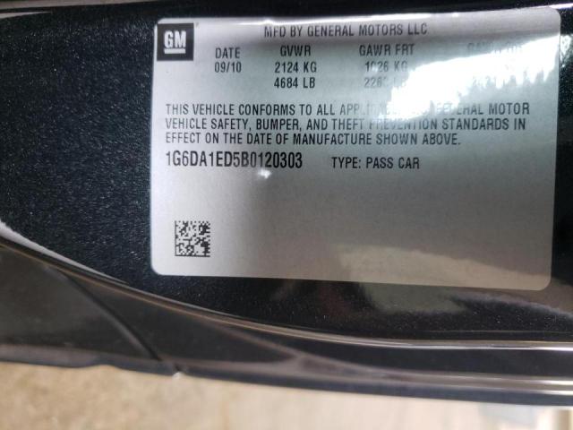 Photo 10 from auction – 2011 CADILLAC CTS with VIN 1G6DA1ED5B0120303