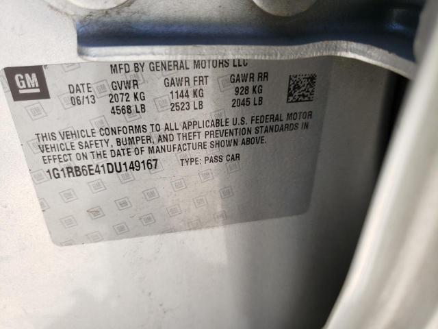 Photo 10 from auction – 2013 CHEVROLET VOLT with VIN 1G1RB6E41DU149167