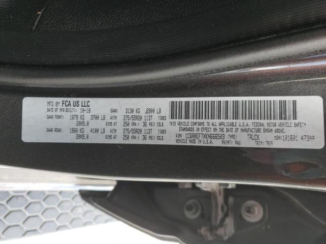 Photo 10 from auction – 2019 RAM 1500 BIG H with VIN 1C6RREFTXKN666503