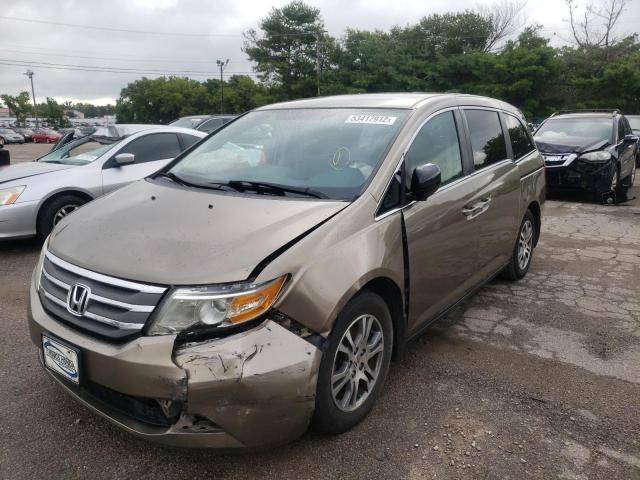 Photo 2 from auction – 2013 HONDA ODYSSEY EX with VIN 5FNRL5H44DB006216