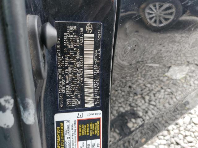Photo 10 from auction – 2014 TOYOTA CAMRY L with VIN 4T1BF1FK7EU823512