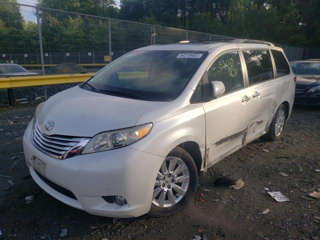 Photo 2 from auction – 2011 TOYOTA SIENNA XLE with VIN 5TDDK3DC0BS008424