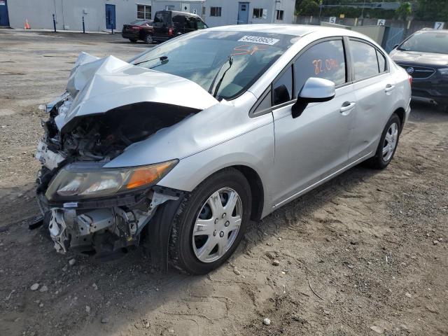 Photo 2 from auction – 2012 HONDA CIVIC LX with VIN 2HGFB2F56CH559783