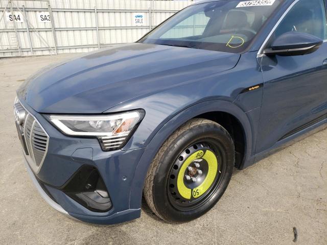 Photo 9 from auction – 2021 AUDI E-TRON SPO with VIN WA12AAGE7MB006587
