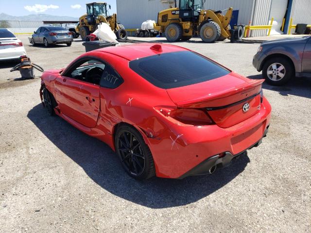 Photo 3 from auction – 2022 TOYOTA GR 86 PREM with VIN JF1ZNBF11N8755113