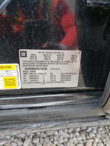 Photo 10 from auction – 2015 BUICK ENCLAVE with VIN 5GAKRBKD3FJ139196