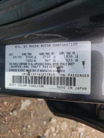 Photo 10 from auction – 2010 MAZDA 3 I with VIN JM1BL1SF1A1211940