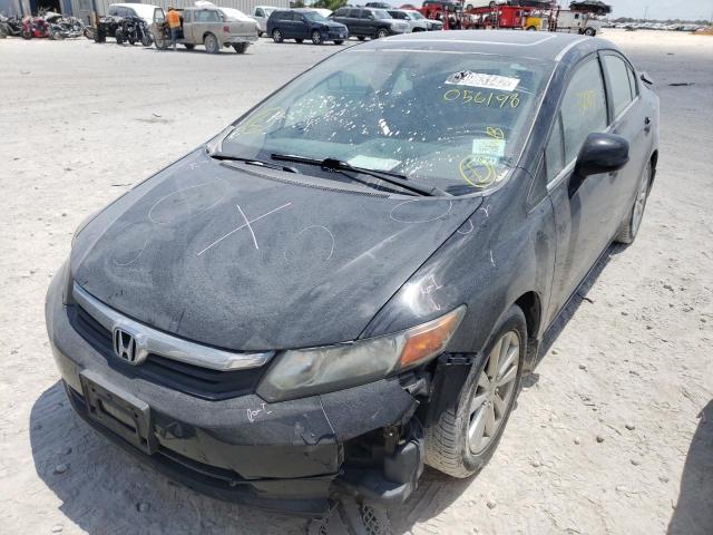 Photo 2 from auction – 2012 HONDA CIVIC EX with VIN 19XFB2F85CE056198