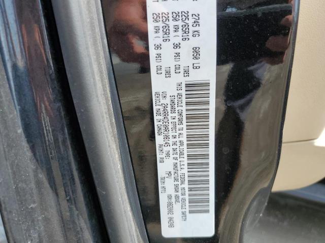 Photo 10 from auction – 2010 CHRYSLER TOWN & COU with VIN 2A4RR4DE0AR108145