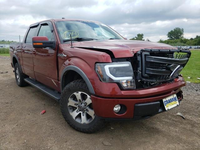 FORD F150 SUPER 2014 with VIN 1FTFW1EFXEKD66104 - Photo from auction