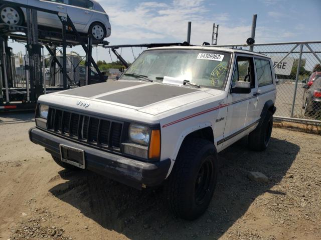 Photo 2 from auction – 1990 JEEP CHEROKEE S with VIN 1J4FT87L6LL292878