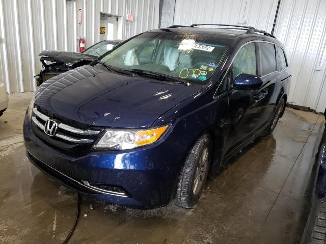 Photo 2 from auction – 2015 HONDA ODYSSEY EX with VIN 5FNRL5H43FB005481