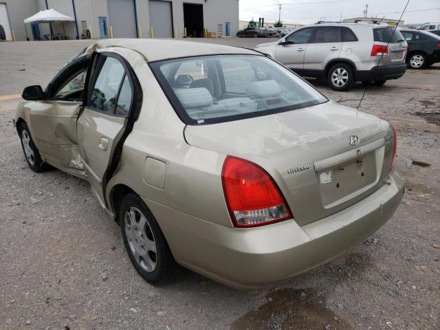 Photo 3 from auction – 2003 HYUNDAI ELANTRA GL with VIN KMHDN45D53U697213