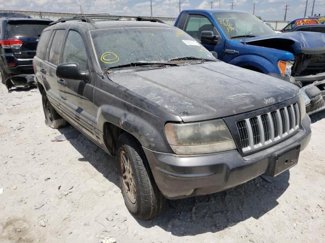 JEEP GRAND CHER 2004 with VIN 1J4GW48S54C374628 - Photo from auction