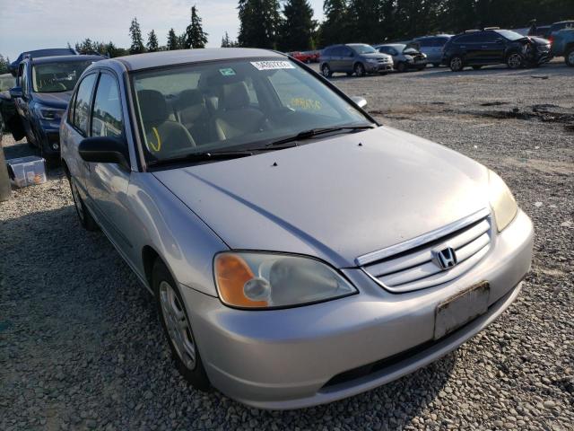 HONDA CIVIC DX 2002 with VIN 1HGES16192L005867 - Photo from auction