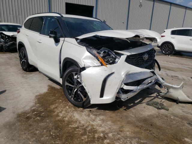 TOYOTA HIGHLANDER 2021 with VIN 5TDJZRAH2MS076583 - Photo from auction