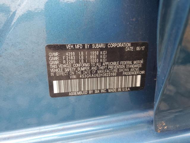 Photo 10 from auction – 2017 SUBARU IMPREZA LI with VIN 4S3GKAU62H3623160