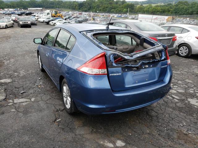 Photo 3 from auction – 2010 HONDA INSIGHT EX with VIN JHMZE2H70AS033865